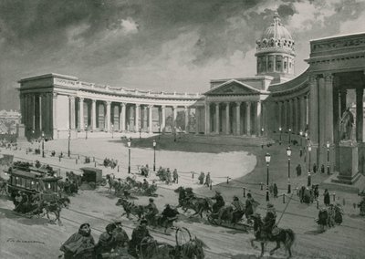 Kazan katedral av Frederic de Haenen