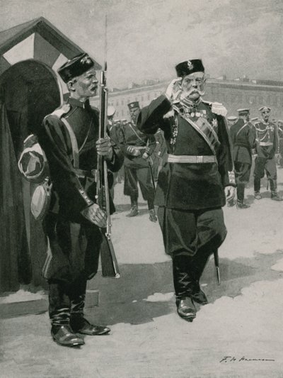 Offiser og Sentinel av Frederic de Haenen