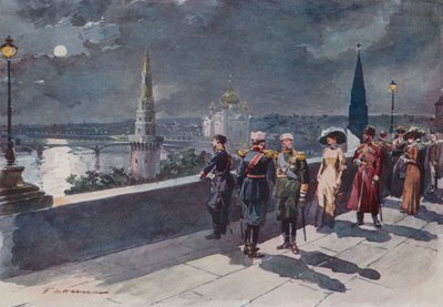 Kremls terrasse av Frederic de Haenen