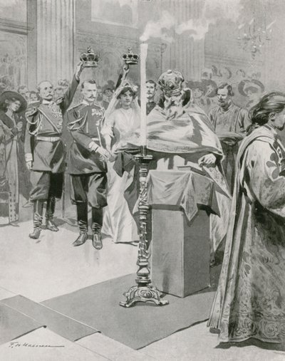 Bryllupet til en adelsmann av Frederic de Haenen
