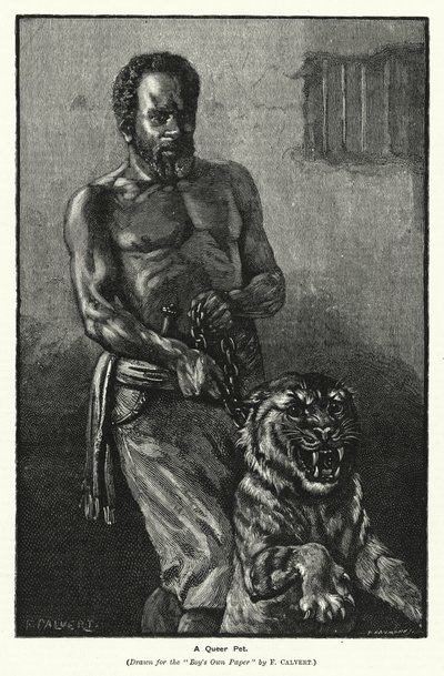 Et Queer Pet (gravering) av Frederick (after) Calvert