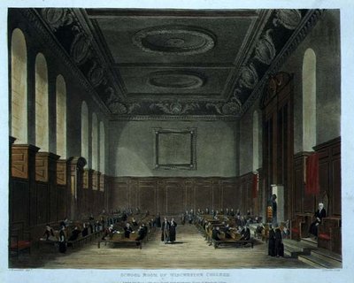 School Room of Winchester College, fra 