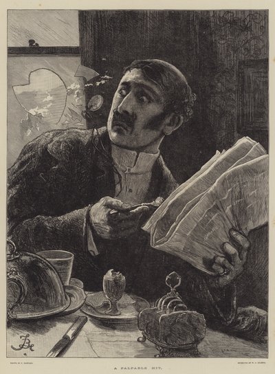 En følbar hit av Frederick Barnard