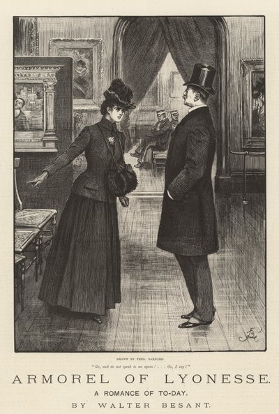 Armorel of Lyonesse, A Romance of To-Day, av Walter Besant av Frederick Barnard