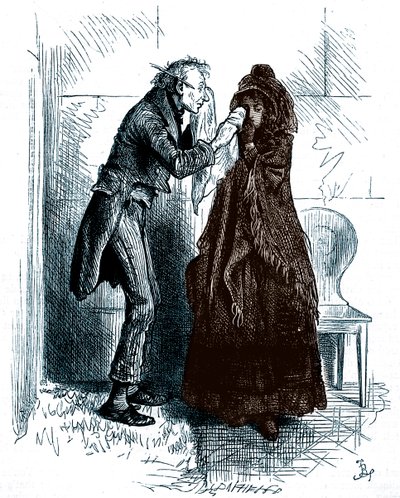 Charles Dickens sin Nicholas Nickleby av Frederick Barnard