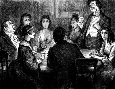 Charles Dickens sin Nicholas Nickleby av Frederick Barnard