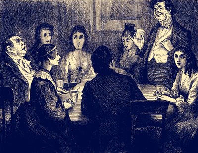 Charles Dickens sin Nicholas Nickleby av Frederick Barnard