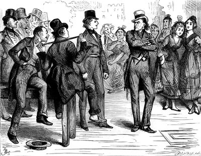 Charles Dickens sin Nicholas Nickleby av Frederick Barnard