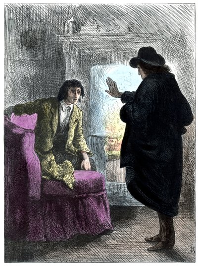 The Haunted Man av Charles Dickens av Frederick Barnard