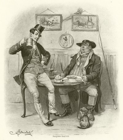 The Two Wellers (gravyr) av Frederick Barnard