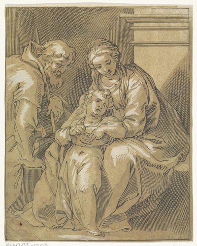 Hellige familie av Frederick Bloemaert
