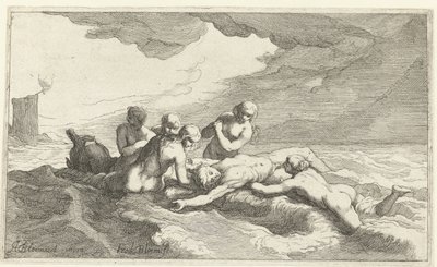 Helt en Leander av Frederick Bloemaert