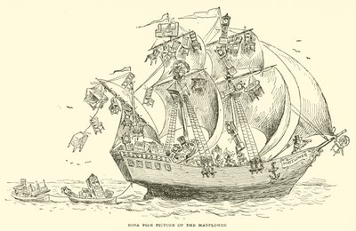 Bona fide bilde av Mayflower av Frederick Burr Opper