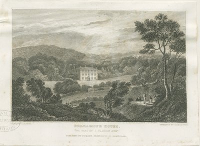 Colton -Bellamore House: stålgravering, nd [c 1830] (trykk) av Frederick Calvert