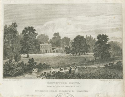 Smethwick Grove: gravering, nd [c 1830] (trykk) av Frederick Calvert