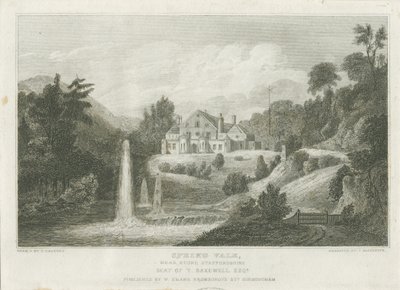 Stein - Spring Vale: gravering, nd [c 1830] (trykk) av Frederick Calvert