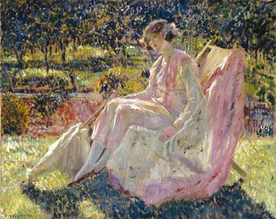 Sunbath, ca. 1913 av Frederick Carl Frieseke