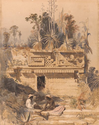 Ruiner ved Sabachche av Frederick Catherwood