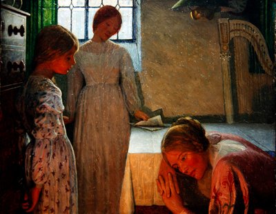 En vinterkveld av Frederick Cayley Robinson