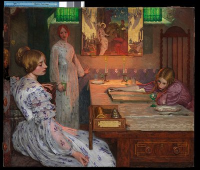 Dagens slutt av Frederick Cayley Robinson