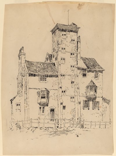 Norman Structure, 1885. av Frederick Childe Hassam