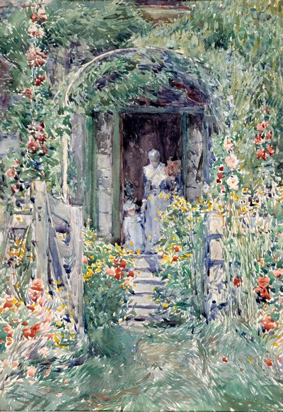Hagen i sin prakt, 1892. av Frederick Childe Hassam
