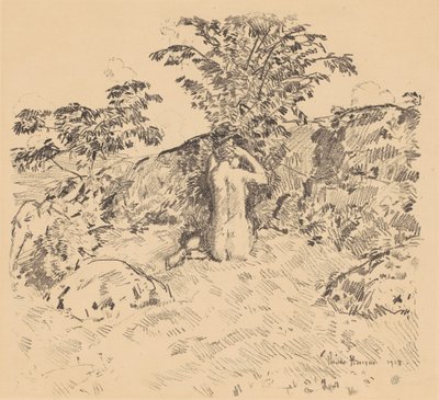 The Wild Cherry Tree, 1918. av Frederick Childe Hassam