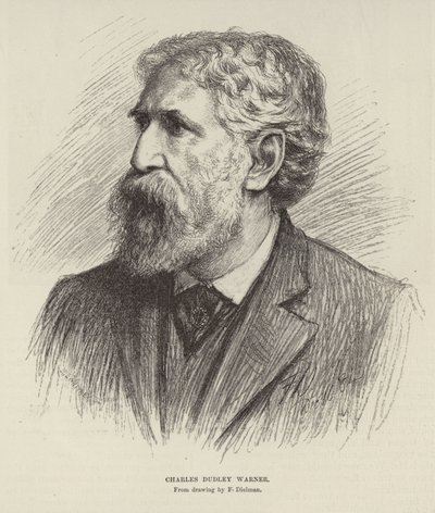 Portrett av Charles Dudley Warner av Frederick Dielman