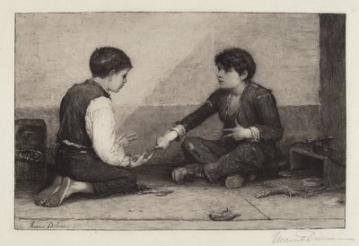 Mora-spillerne av Frederick Dielman