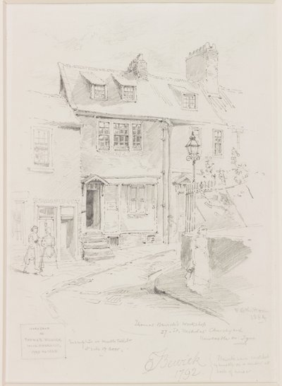 Thomas Bewicks verksted, St Nicholas
