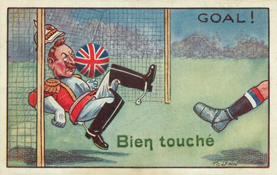 Vel Touch, mål! (farge litho) av Frederick George Lewin