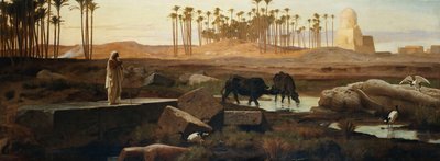 Memphis, ved Nilen, 1882 av Frederick Goodall