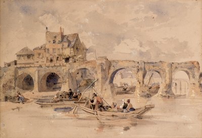Gammel bro av Frederick Goodall