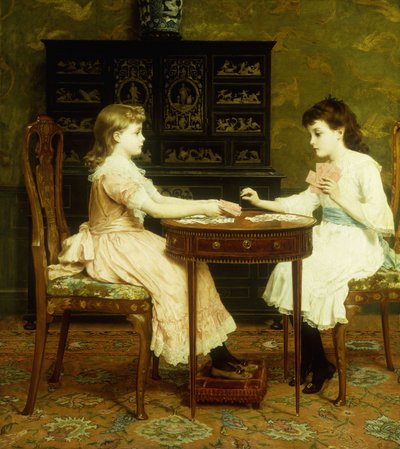 Gammel hushjelp, 1886 av Frederick Goodall