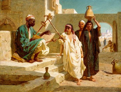 The Song of the Nubian Slave, 1864 av Frederick Goodall