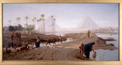 'Nilens synking', 1873 av Frederick Goodall