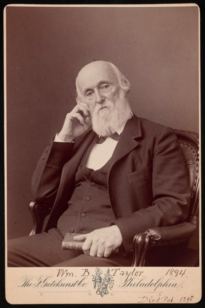 Portrett av William Bower Taylor 1821-1895, 1894. av Frederick Gutekunst