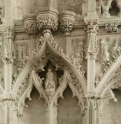 Ely-katedralen: Mariakapellet, detaljer av Frederick H. Evans