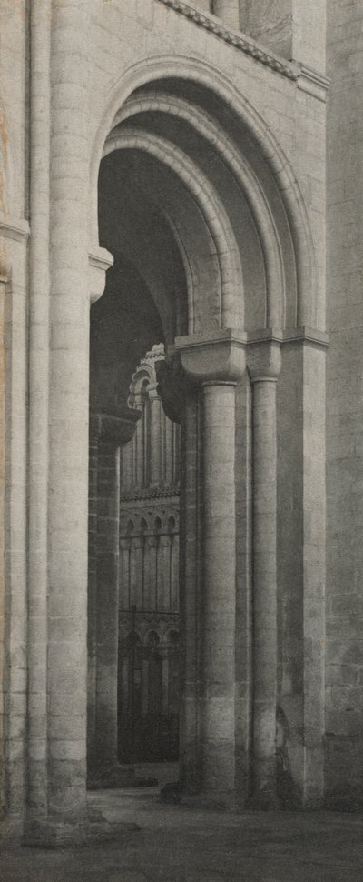 Ely-Kathedrale, Schiff, Südwestecke, ca. 1899 von Frederick Henry Evans
