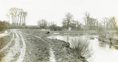 Kelmscott Manor: Fra Themsen av Frederick H. Evans