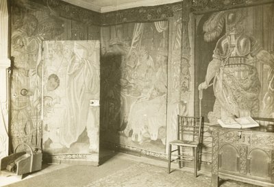 Kelmscott Manor: I billedtepperommet av Frederick H. Evans