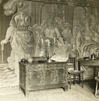 Kelmscott Manor: Detaljer om billedvev av Frederick H. Evans