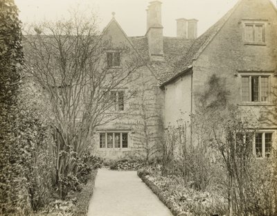 Kelmscott Manor: Hagefronten av Frederick H. Evans