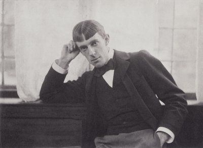 Portrettfotografi av Aubrey Beardsley (1872-98) av Frederick Evans (1853-1943) av Frederick Henry Evans