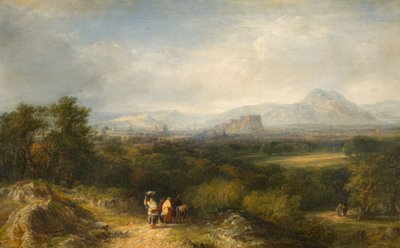 Edinburgh fra Corstorphine, 1846. av Frederick Henry Henshaw