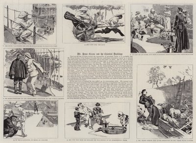 Mr Pease Greene and the Celestial Ducklings (gravering) av Frederick Henry Townsend