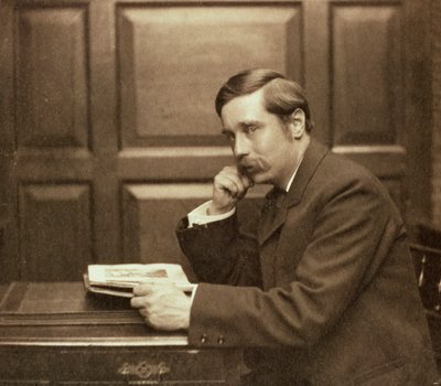 HG Wells, britisk forfatter, 1903 av Frederick Hollyer