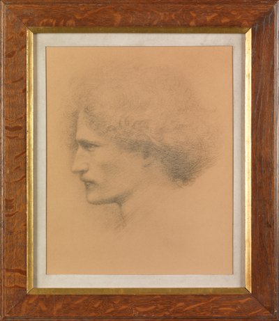 Ignacy Jan Paderewski (platinotype) av Frederick Hollyer