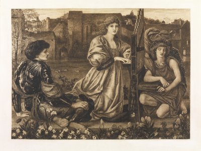 The Song of Love (platina) av Frederick Hollyer