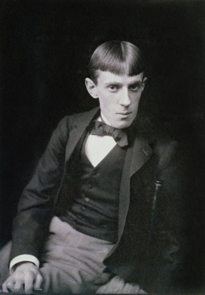 Portrettfotografi av Aubrey Beardsley (1872-98) av Frederick Hollyer (1837-1933) av Frederick Hollyer